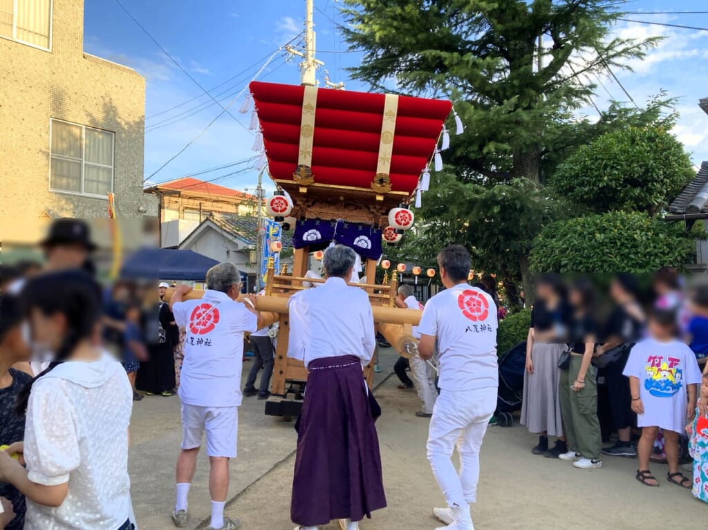 八尾神社夏祭り