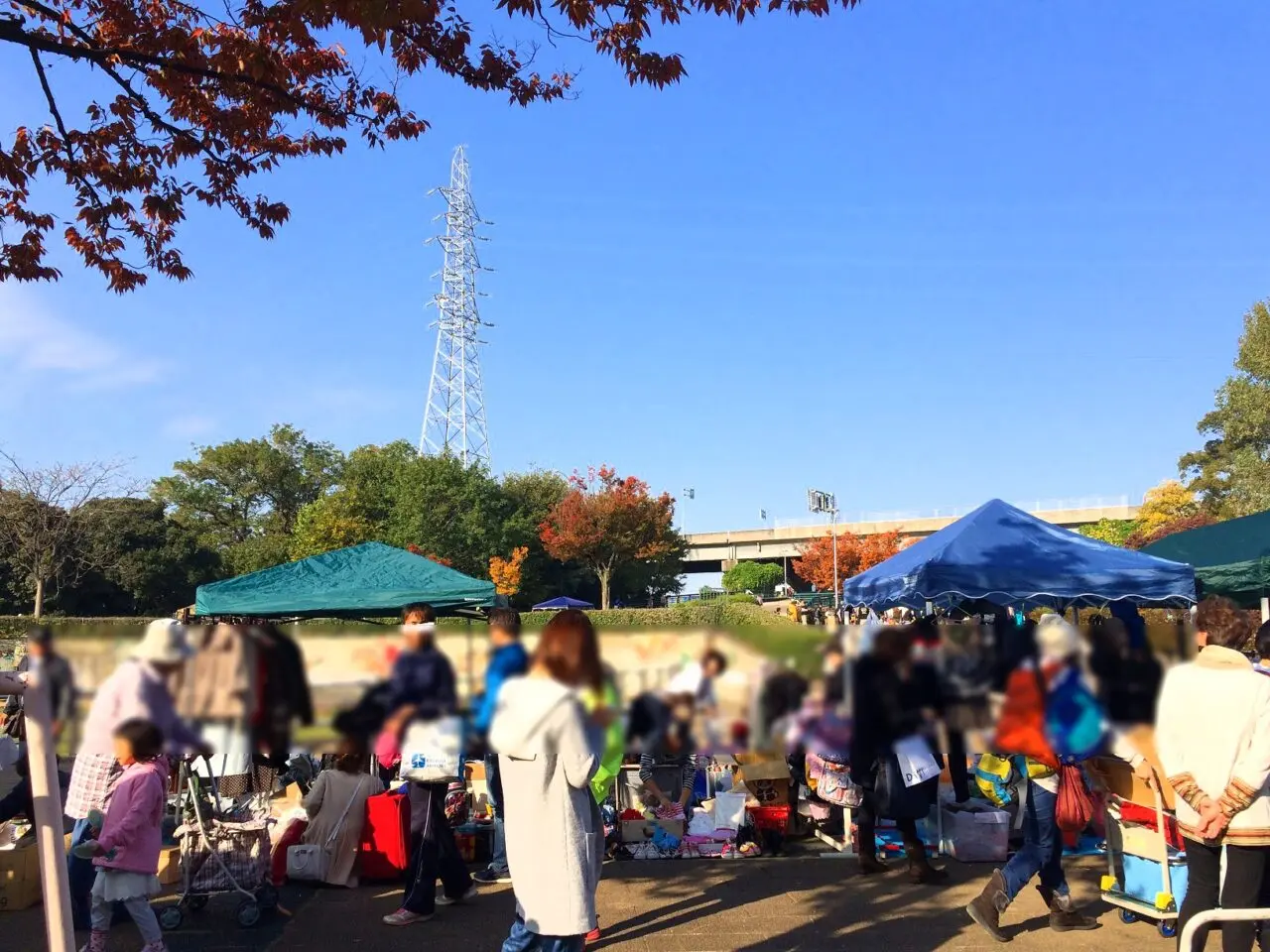 久宝寺緑地ガレージセール