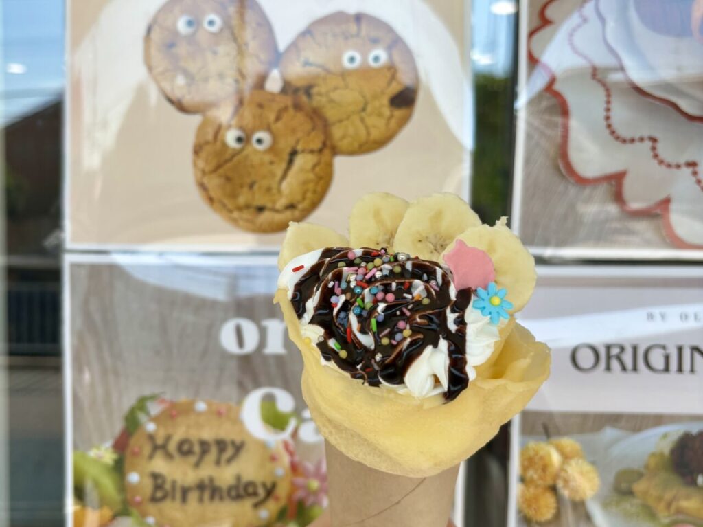 恩智のPom cafeさんがクレープ始まりました！