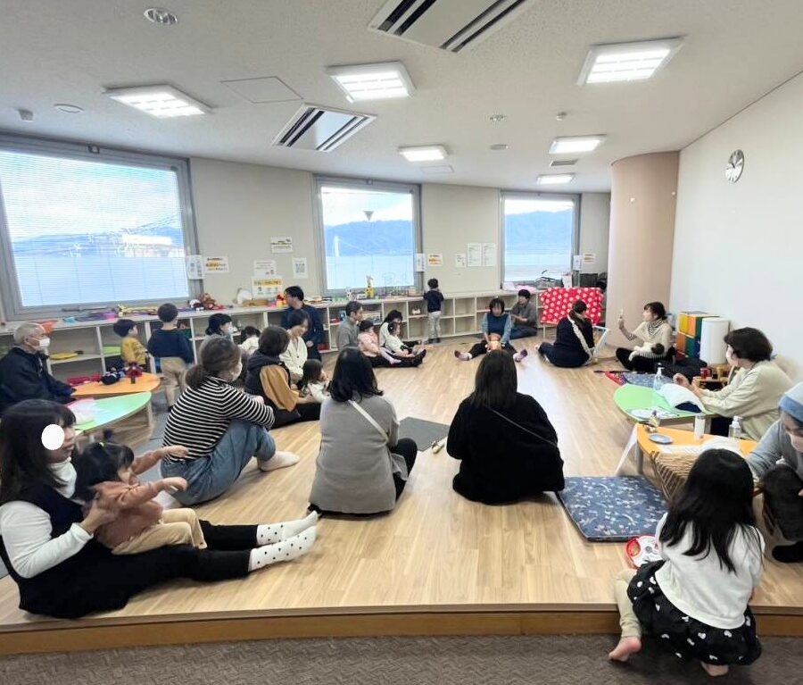 花咲く広場
