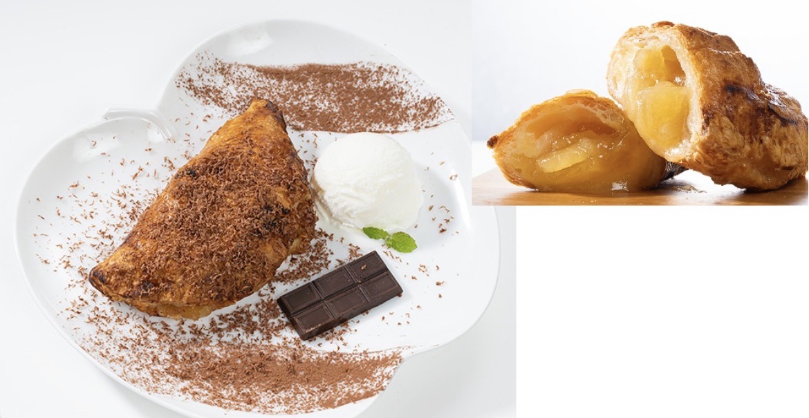 GREEN APPLEと赤いりんごのショコラアップルパイ