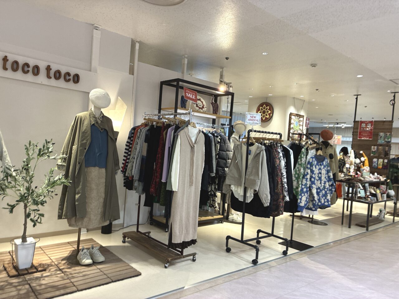 リノアスのtocotoco閉店