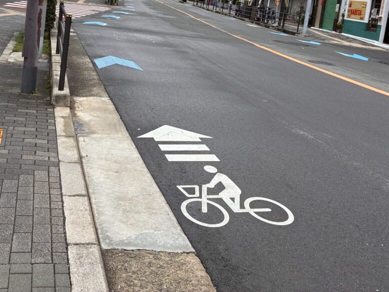 自転車専用通行帯
